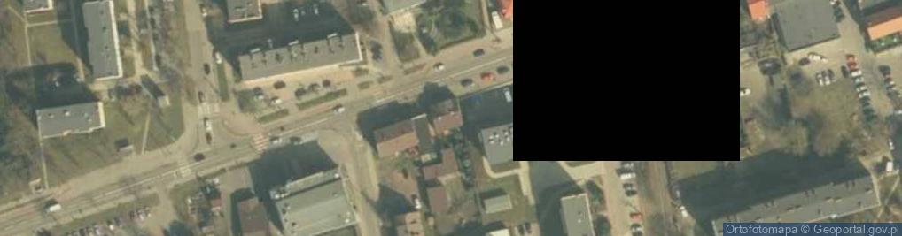 Zdjęcie satelitarne Kaliska ul.
