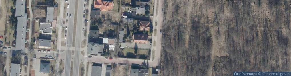 Zdjęcie satelitarne Kaufmana, dr. ul.