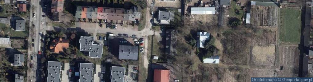 Zdjęcie satelitarne Kanclerska ul.