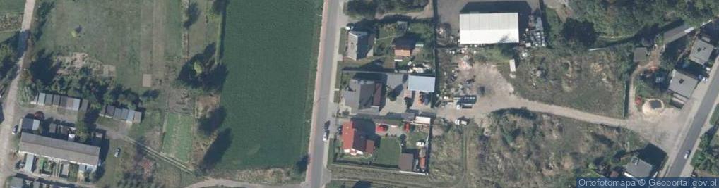 Zdjęcie satelitarne Kasztanowa ul.