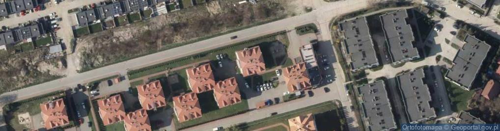 Zdjęcie satelitarne Kartografów ul.