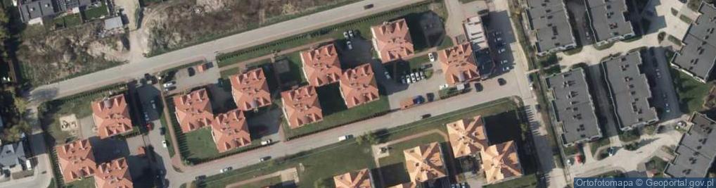 Zdjęcie satelitarne Kartografów ul.