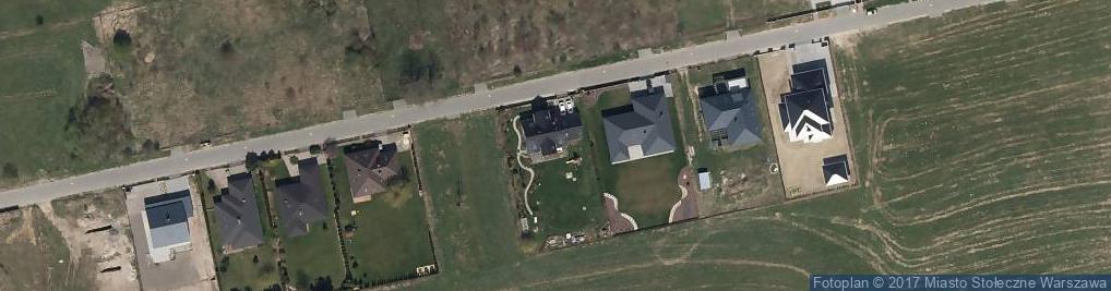 Zdjęcie satelitarne Kasztanowa ul.