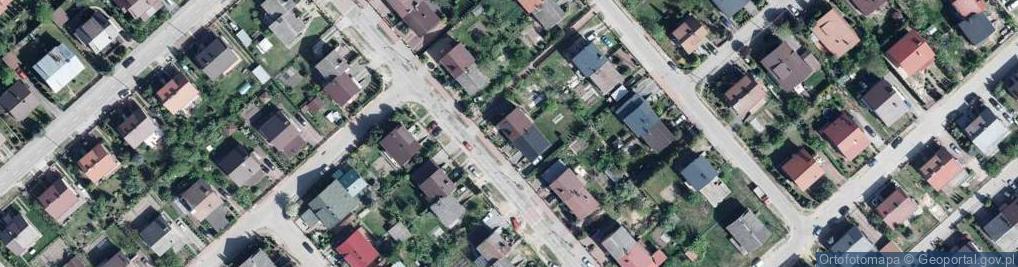 Zdjęcie satelitarne Kasztanowa ul.