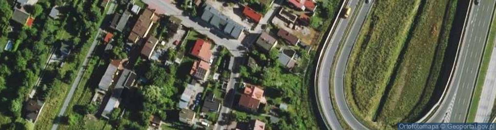 Zdjęcie satelitarne Kajetanowska ul.