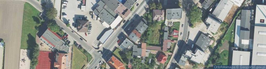 Zdjęcie satelitarne Kaliska ul.