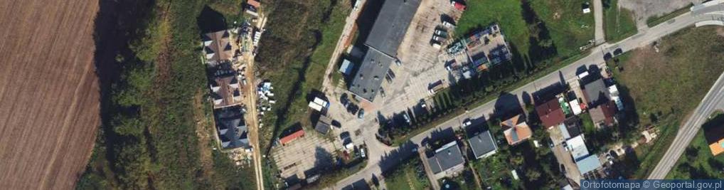 Zdjęcie satelitarne Kanałowa ul.