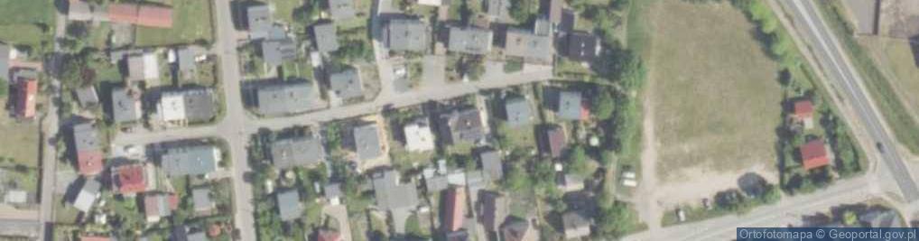 Zdjęcie satelitarne Kani Emanuela ul.