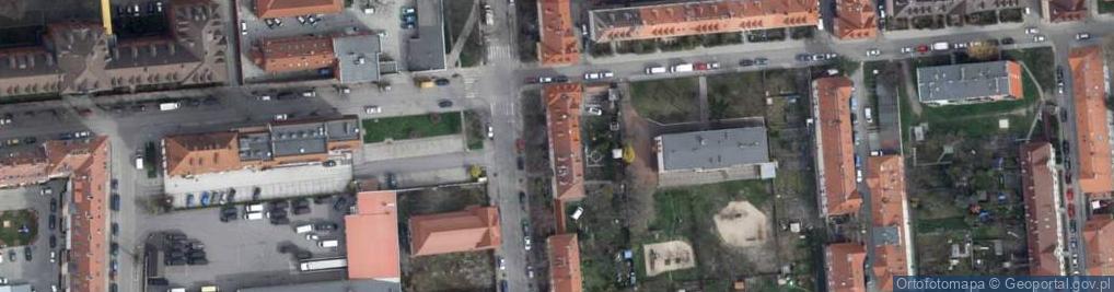 Zdjęcie satelitarne Kani Jakuba ul.