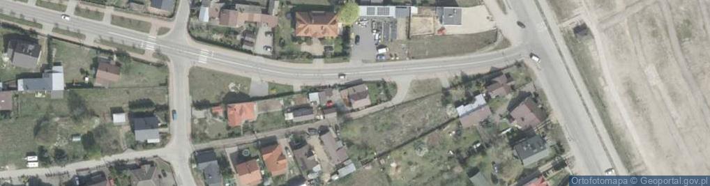 Zdjęcie satelitarne Kacza ul.