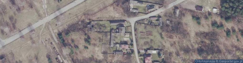 Zdjęcie satelitarne Kąty Denkowskie ul.