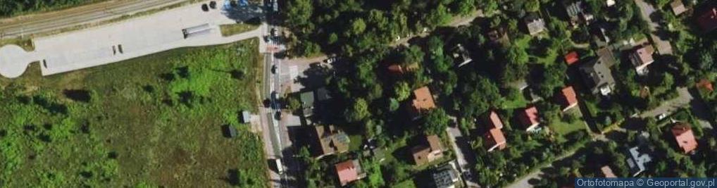 Zdjęcie satelitarne Karolińska ul.
