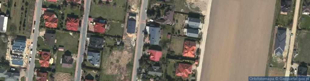 Zdjęcie satelitarne Kapucka ul.