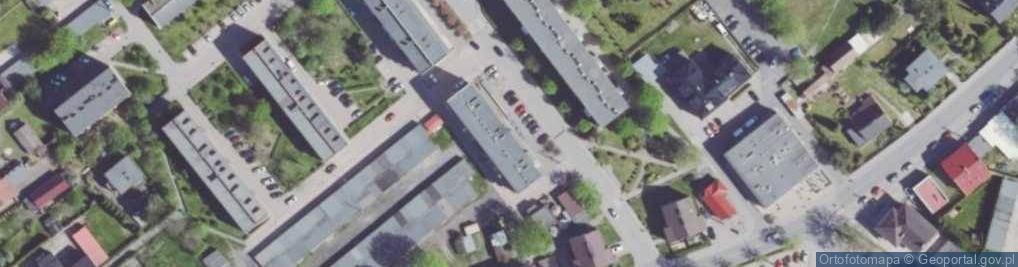 Zdjęcie satelitarne Kałuży, ks. ul.