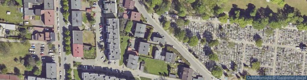 Zdjęcie satelitarne Kalwaryjska ul.