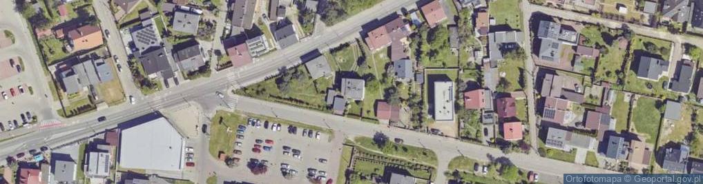 Zdjęcie satelitarne Kamienna ul.
