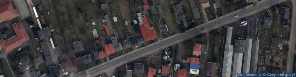 Zdjęcie satelitarne Karolinowska ul.
