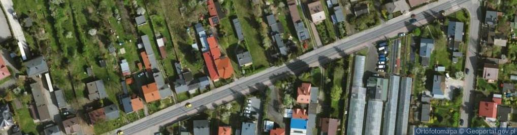 Zdjęcie satelitarne Karolinowska ul.