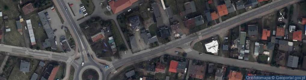Zdjęcie satelitarne Karolinowska ul.