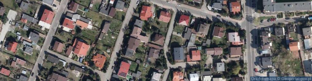 Zdjęcie satelitarne Kacza ul.