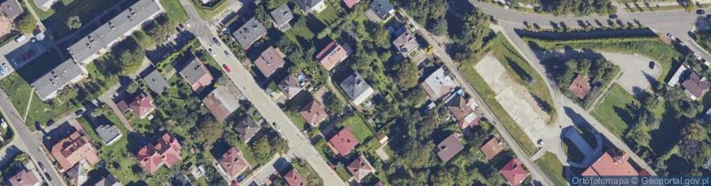 Zdjęcie satelitarne Kazanowska ul.