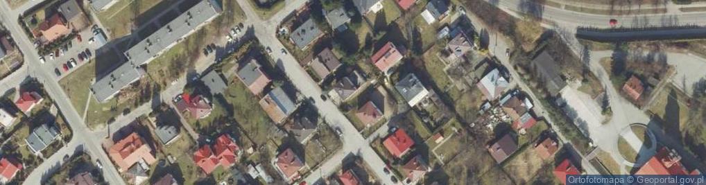 Zdjęcie satelitarne Kazanowska ul.