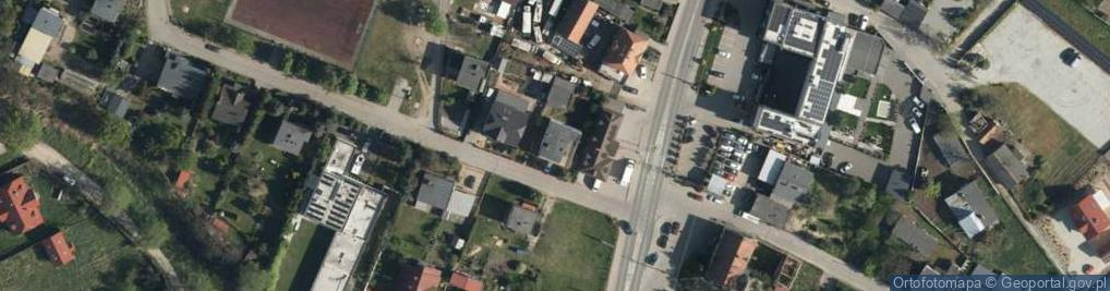 Zdjęcie satelitarne Kasztanowa ul.
