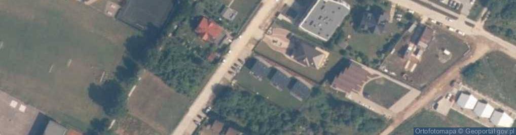 Zdjęcie satelitarne Kaprów ul.