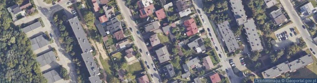 Zdjęcie satelitarne Kasztanowa ul.