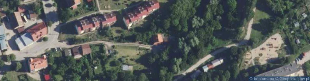 Zdjęcie satelitarne Kasztanowa ul.
