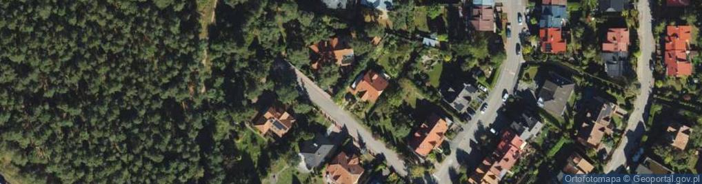 Zdjęcie satelitarne Kasztanowa ul.