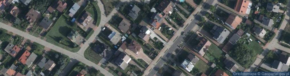 Zdjęcie satelitarne Kasztanowa ul.