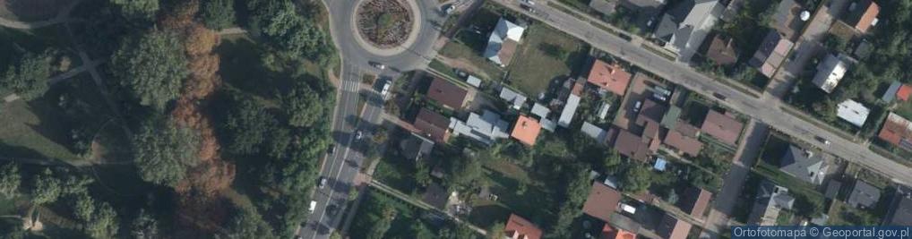 Zdjęcie satelitarne Kazimierzowska ul.