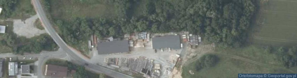 Zdjęcie satelitarne Kawęciny ul.