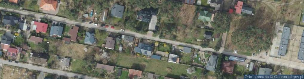 Zdjęcie satelitarne Kaktusowa ul.