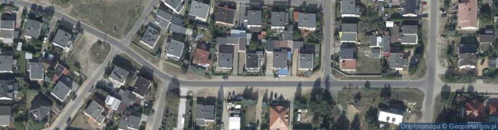 Zdjęcie satelitarne Kasztanowa ul.