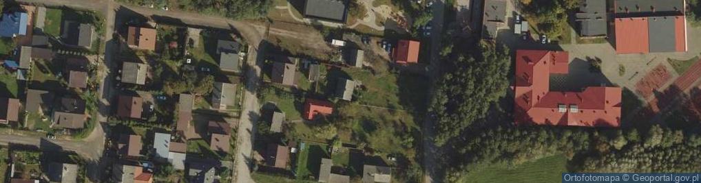 Zdjęcie satelitarne Kasztanowa ul.