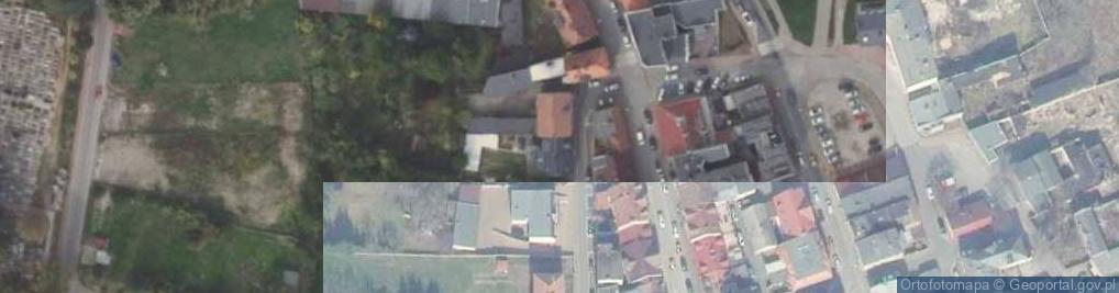 Zdjęcie satelitarne Kapłańska ul.