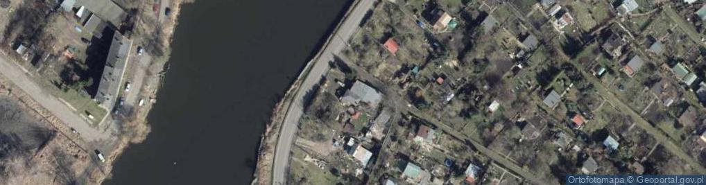 Zdjęcie satelitarne Kanał Parnicki ul.