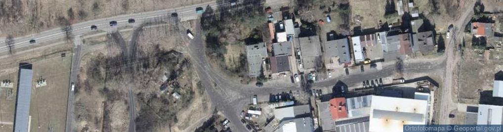 Zdjęcie satelitarne Kalenicka ul.