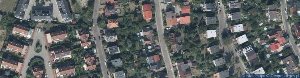Zdjęcie satelitarne Kasztanowa ul.