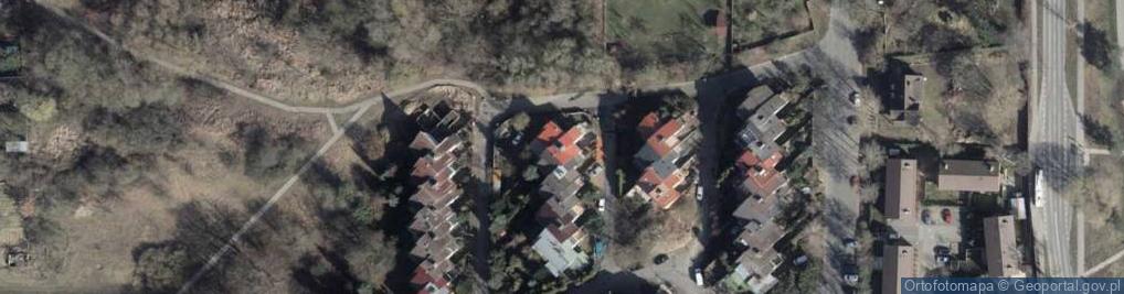 Zdjęcie satelitarne Kaczeńców ul.