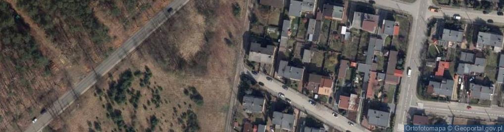 Zdjęcie satelitarne Kaktusowa ul.