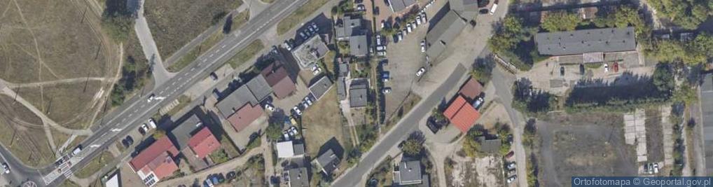 Zdjęcie satelitarne Kasztanowa ul.