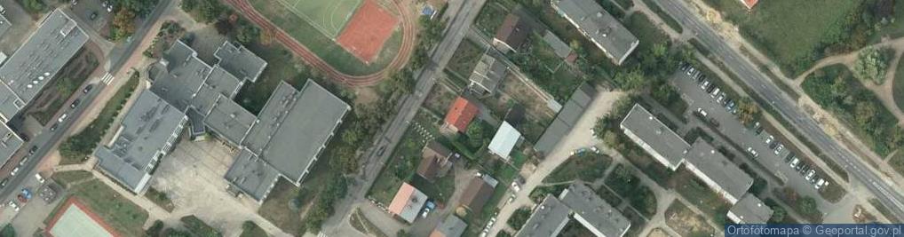 Zdjęcie satelitarne Karasiewicza, dr. ul.