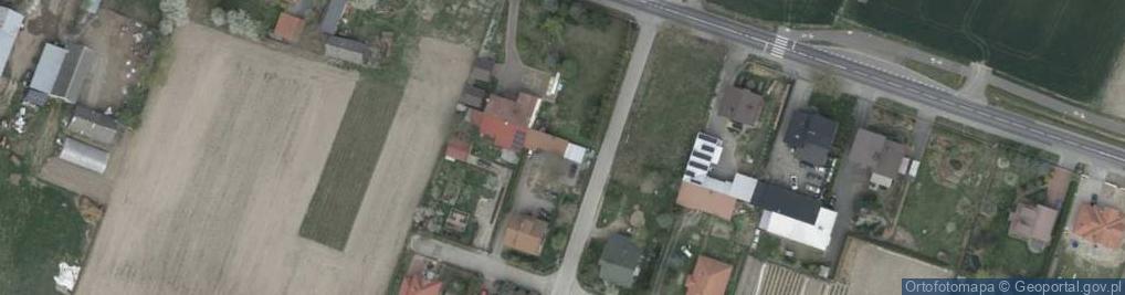 Zdjęcie satelitarne Kasztanowa ul.