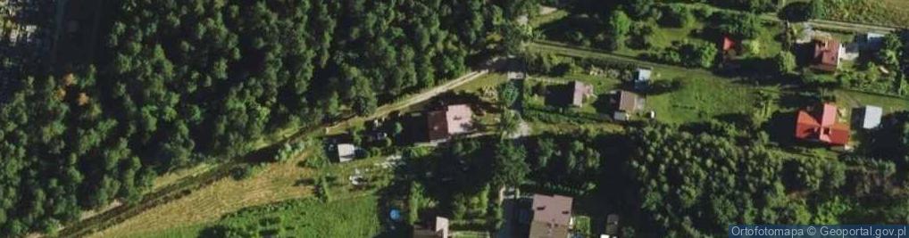 Zdjęcie satelitarne Kasztanów ul.