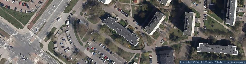 Zdjęcie satelitarne Kaden-Bandrowskiego Juliusza ul.