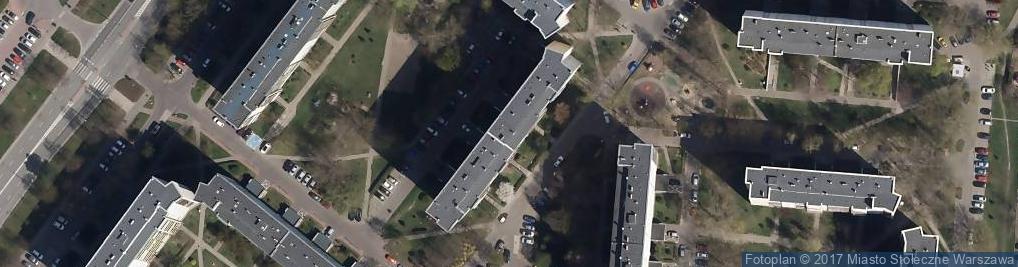 Zdjęcie satelitarne Kaden-Bandrowskiego Juliusza ul.