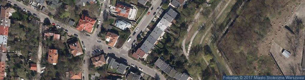 Zdjęcie satelitarne Kaniowska ul.